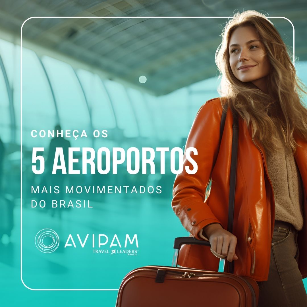 5 aeroportos mais movimentados do Brasil